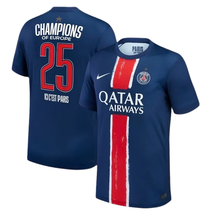 Maillot PSG Domicile 2024/2025 – Spécial LDC CHAMPIONS « ⭐️ »