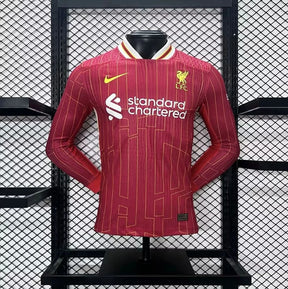 Maillot Liverpool Domicile Manches Longues 2024/2025