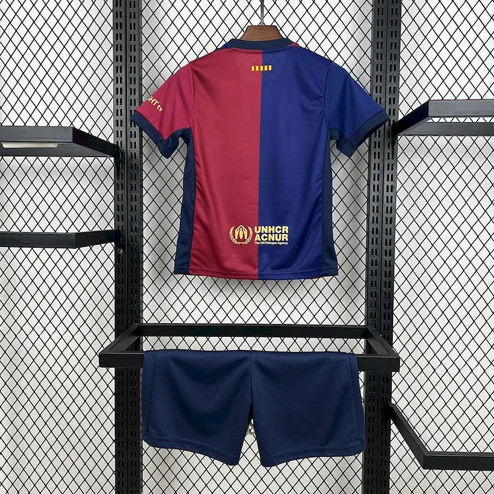 Kit Enfant Barcelone Domicile Travis Scott 2024/2025