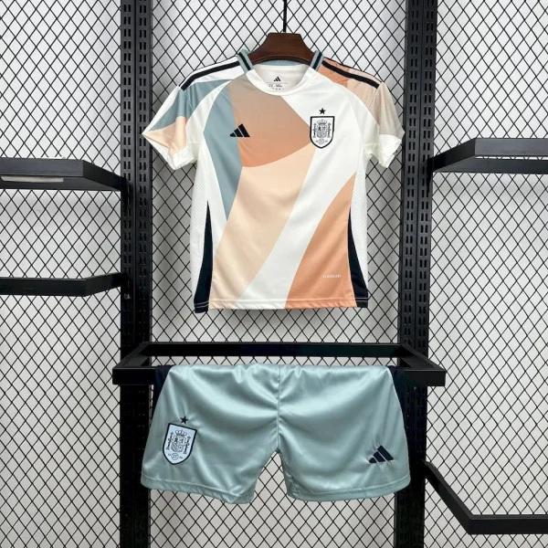 Kit Enfant Espagne Extérieur 2025/2026