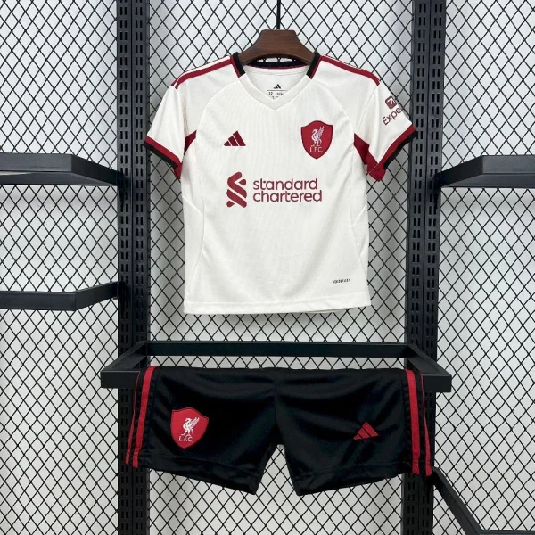 Kit Enfant Liverpool Extérieur 2025/2026
