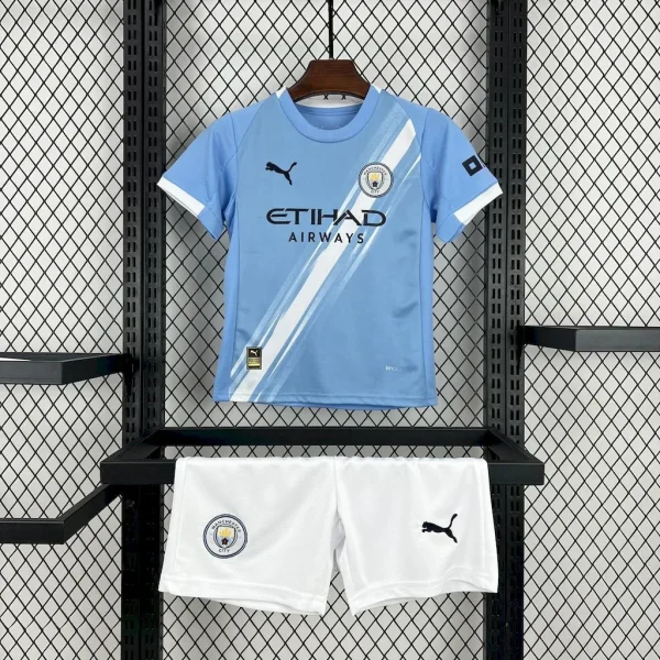 Kit Enfant Manchester City Domicile 2025/2026