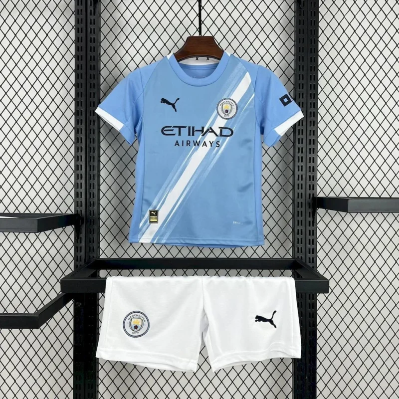 Kit Enfant Manchester City Domicile 2025/2026