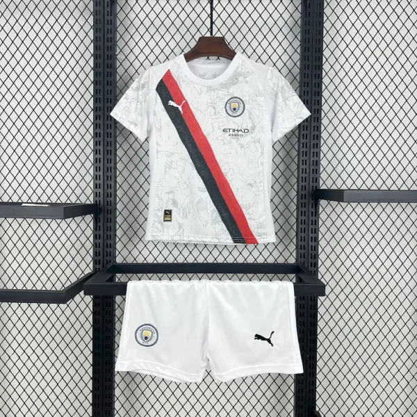 Kit Enfant Manchester City Extérieur 2025/2026