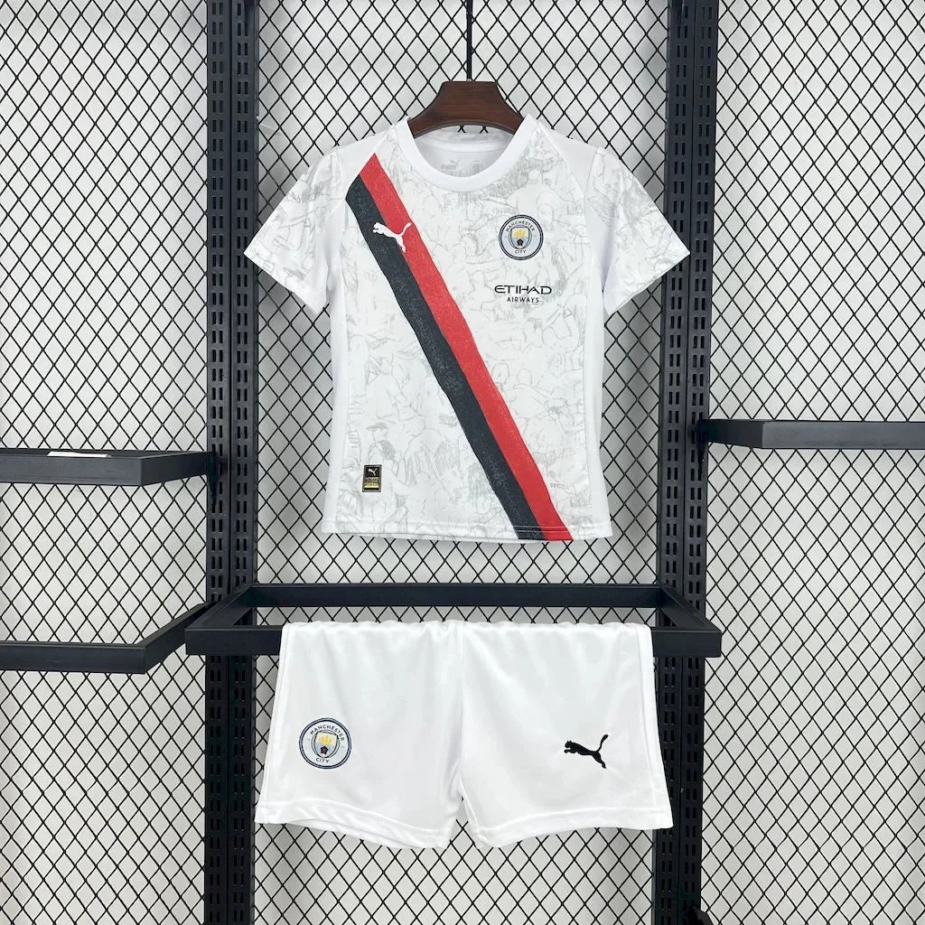 Kit Enfant Manchester City Extérieur 2025/2026