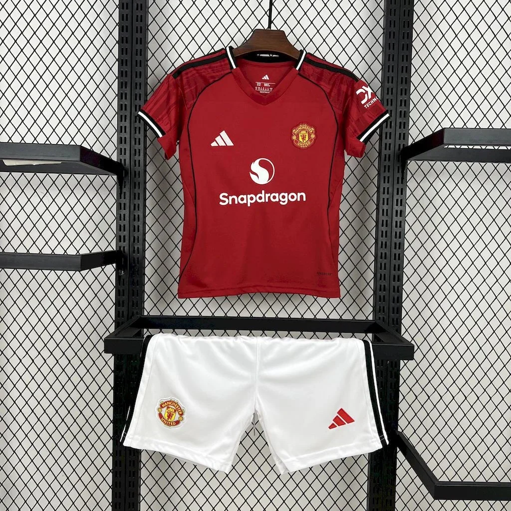Kit Enfant Manchester United Domicile 2025/2026