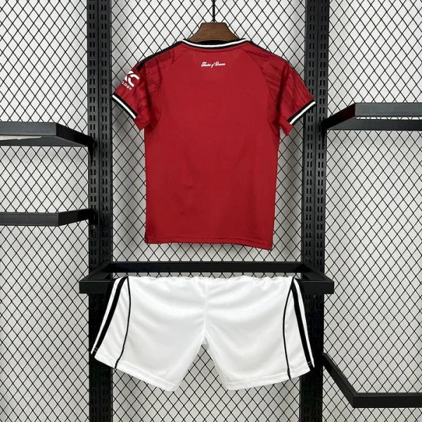 Kit Enfant Manchester United Domicile 2025/2026