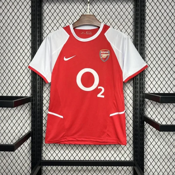 Maillot Arsenal Retro Domicile 2004/2025