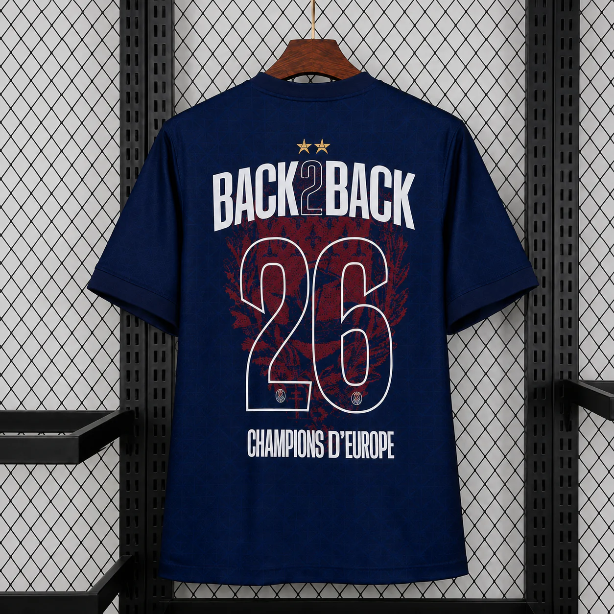 Maillot Paris BACK2BACK 2 Étoiles ⭐️ ⭐️