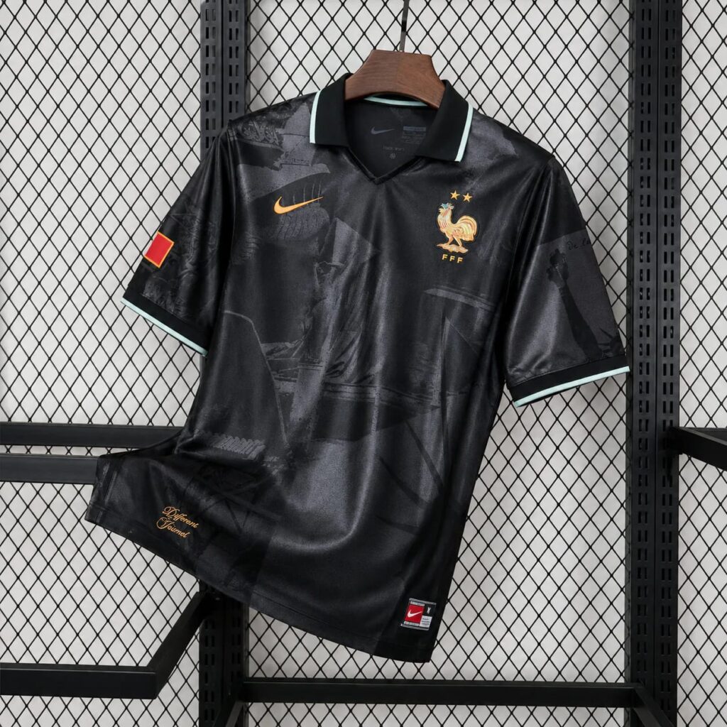 Maillot Équipe de France Noir Energy