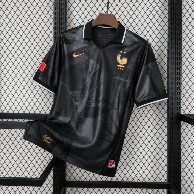 Maillot Équipe de France Noir Energy