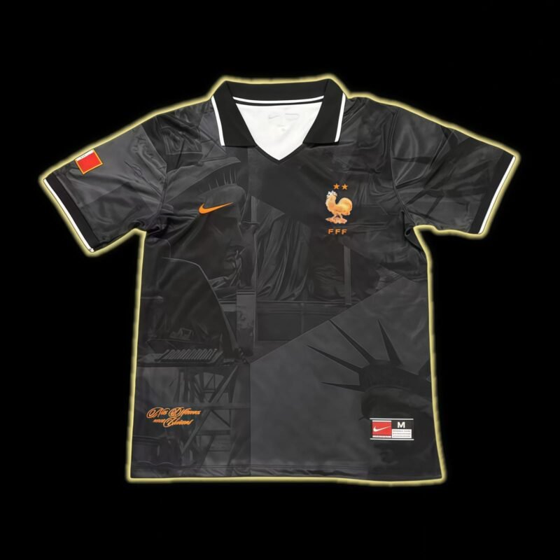 Maillot Équipe de France Noir Energy