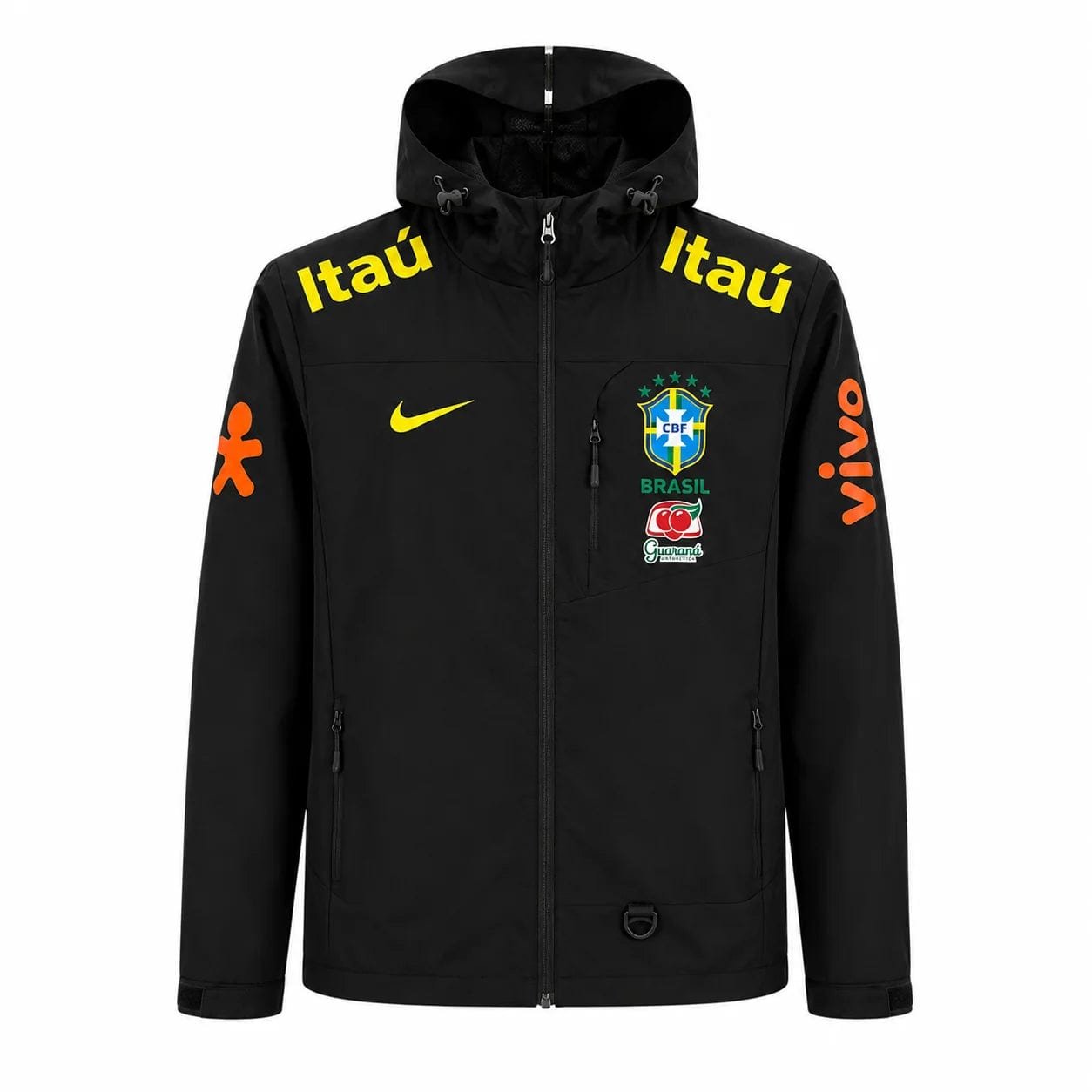 Veste Brésil Imperméable Noir