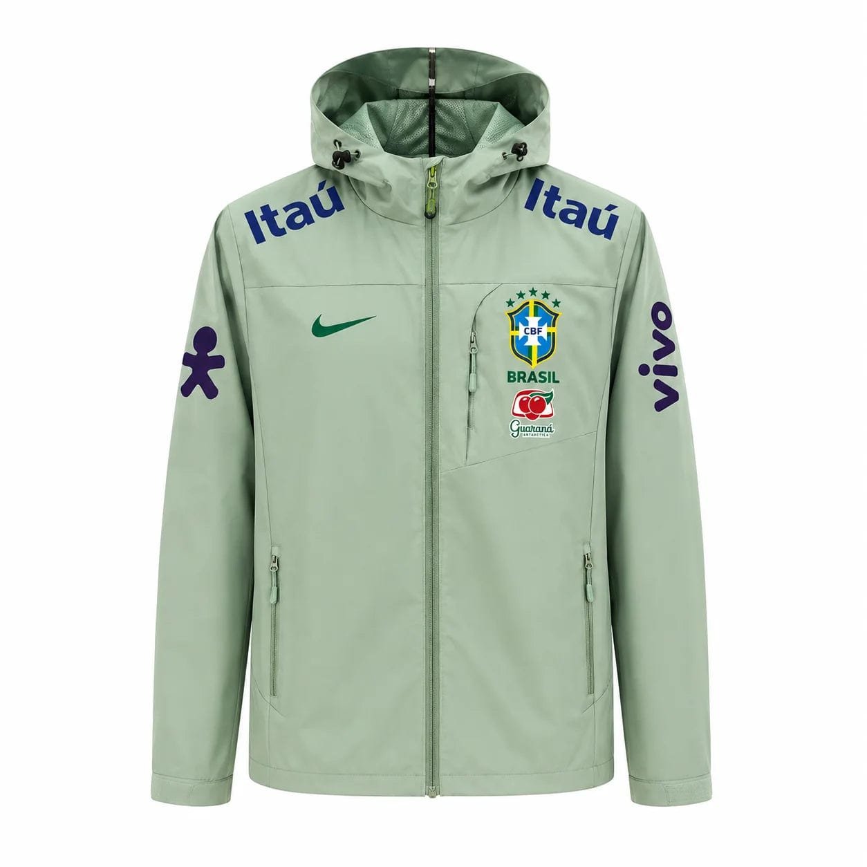 Veste Brésil Imperméable Vert