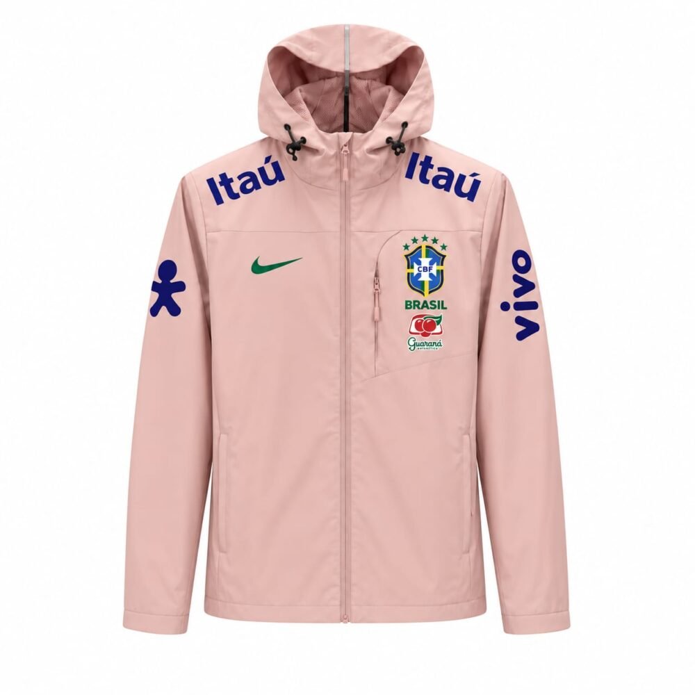 Veste Brésil Imperméable Rose